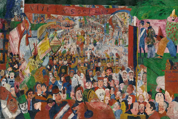 Online Kunstlezing over excentrieke kunstenaar James Ensor