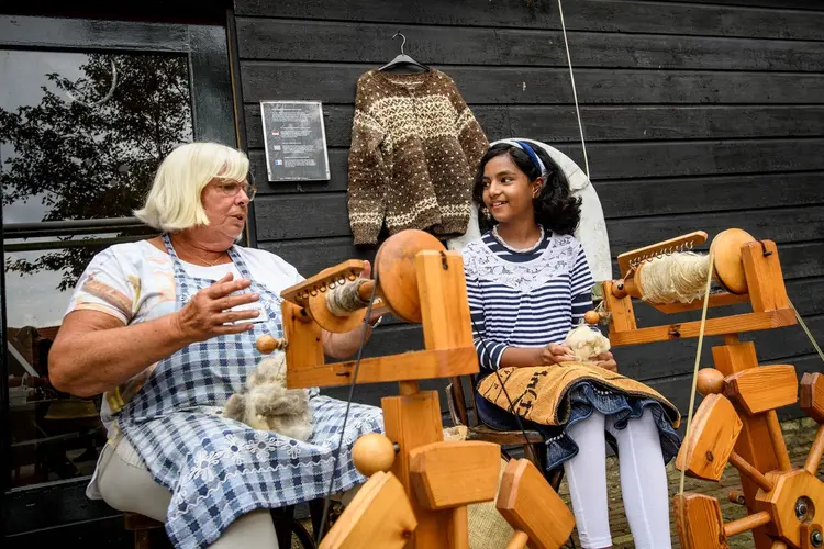 Ambachtenfestival bij Museum Kaap Skil