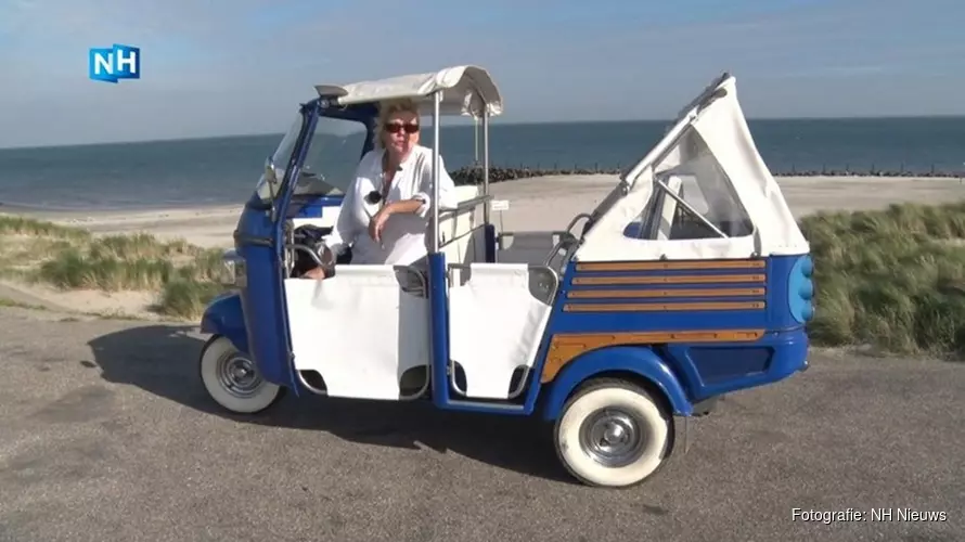 Stille elektrische scooter alternatief voor auto om Texel te verkennen