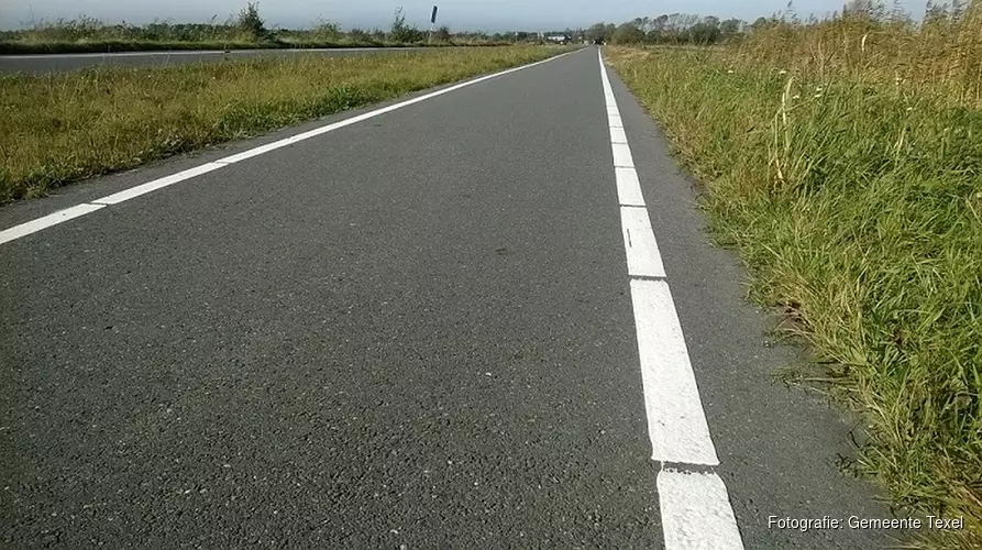 Nieuwe belijning op fietspaden Pontweg