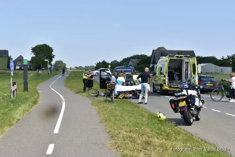 Fietsster aangereden in De Waal