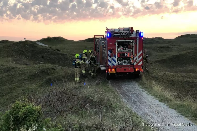 Politie nog altijd op zoek naar daders duinbrand op Hemelvaartsdag