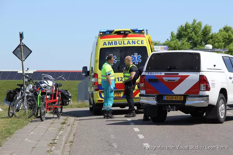 Vrouw gewond na valpartij met fiets