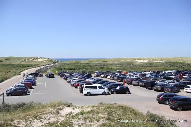 Drukte op de Texelse stranden