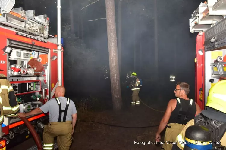 Brand in duingebied De Koog, 500 vierkante meter verwoest