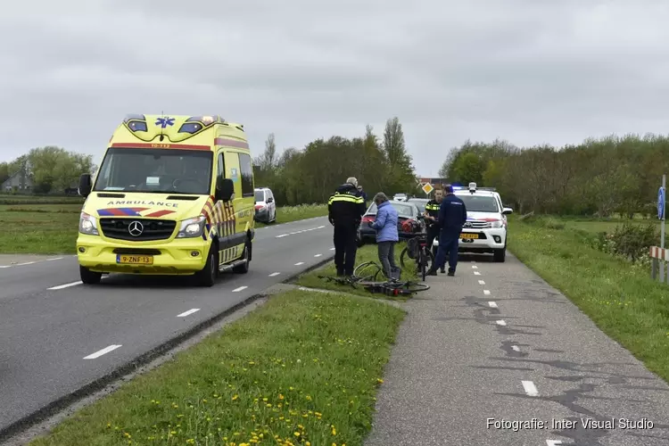 Fietser aangereden in Oudeschild