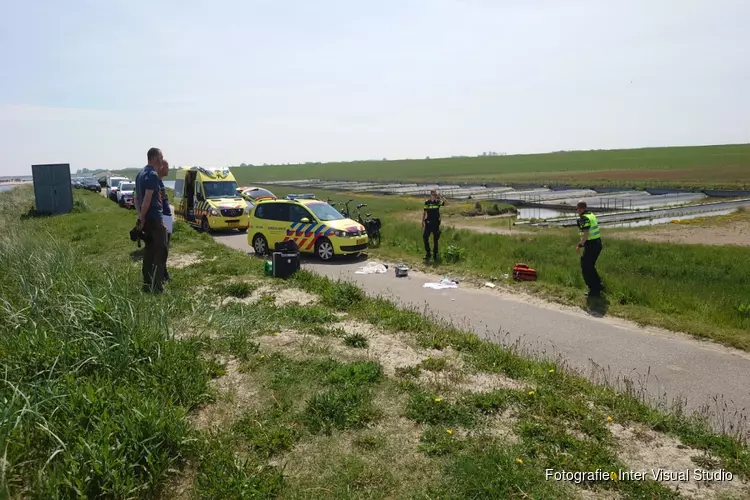 Fietser zwaargewond op Texel